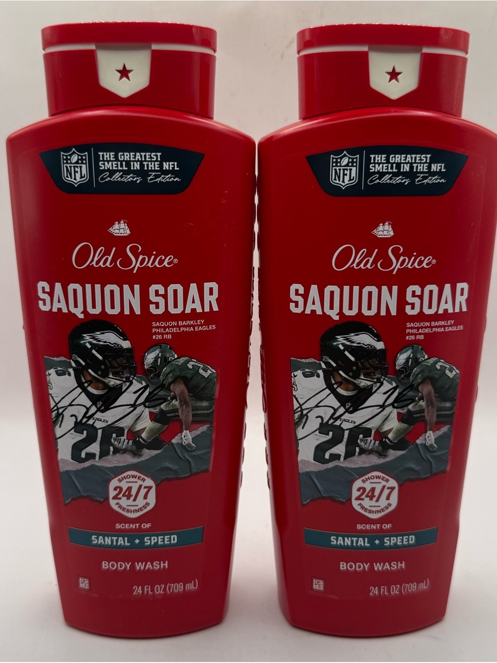 Old Spice Saquon Soar Men’s Body Wash - Red - Santal + Speed